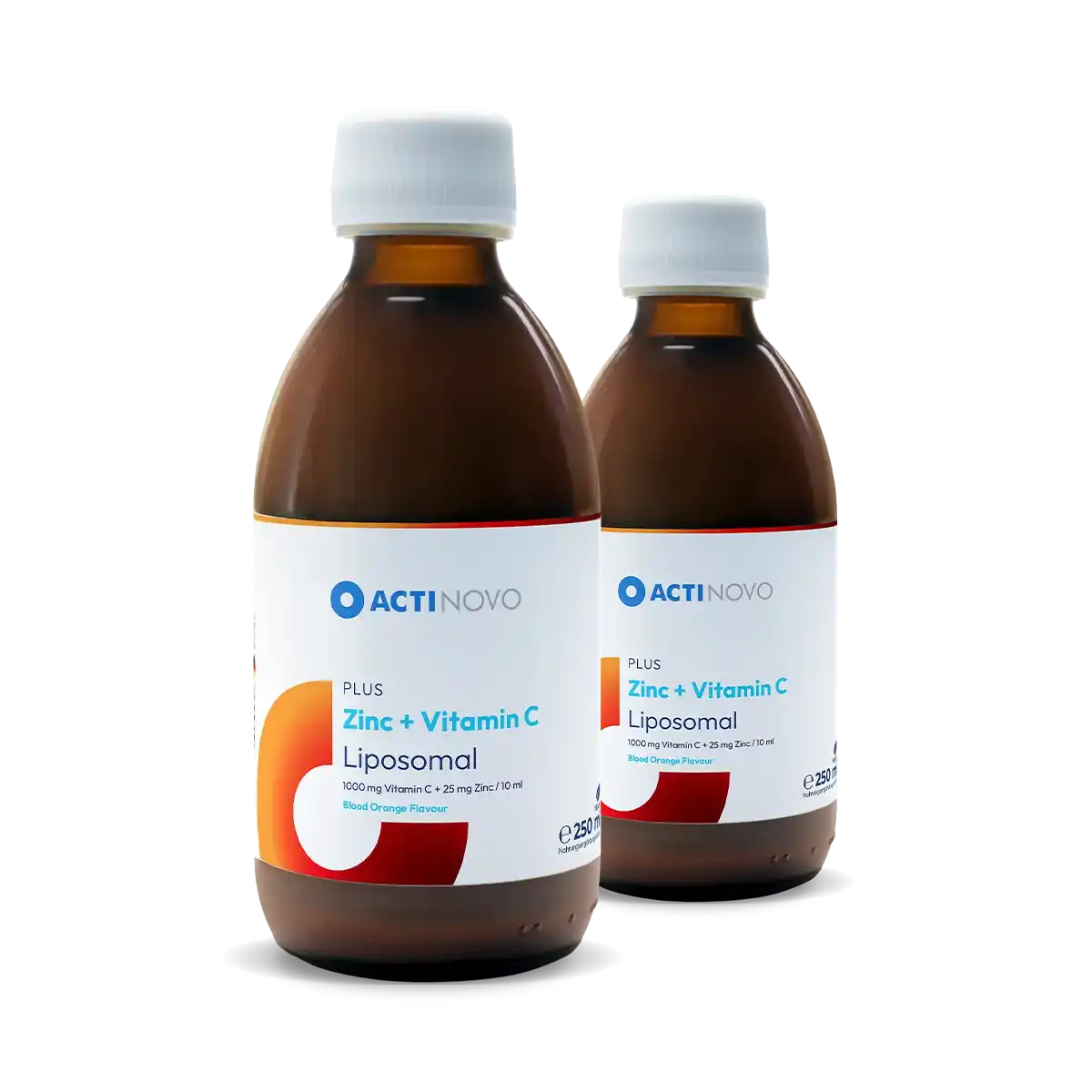 2x Zinco liposomiale + Vitamina C | con aroma