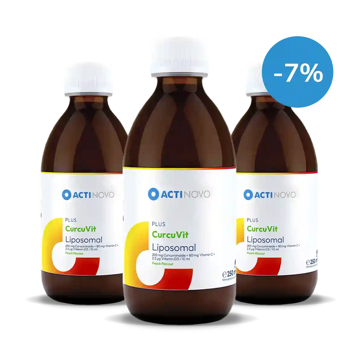 3x Liposomales CurcuVit | mit Aroma