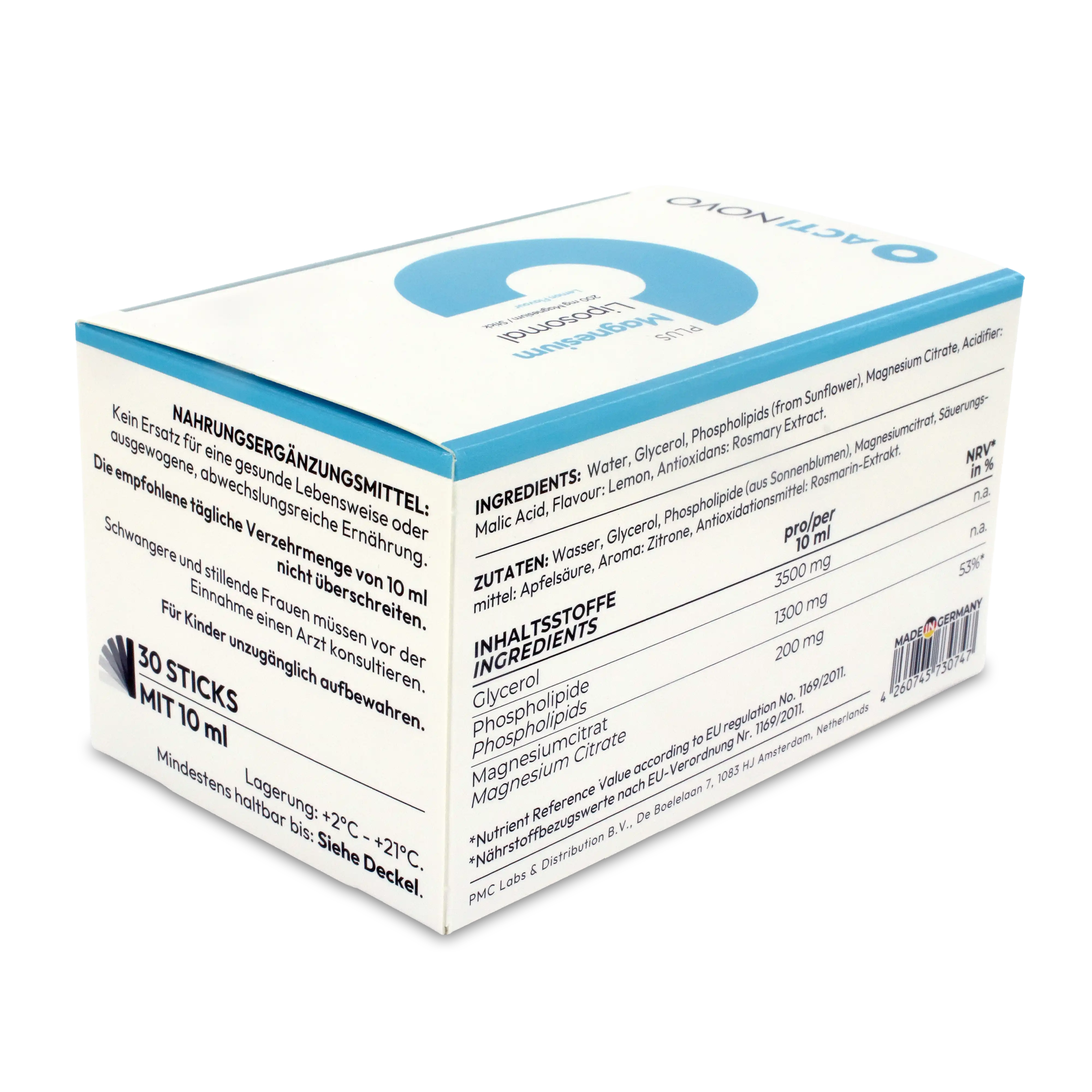 Liposomales Magnesium Stick | Flavoured