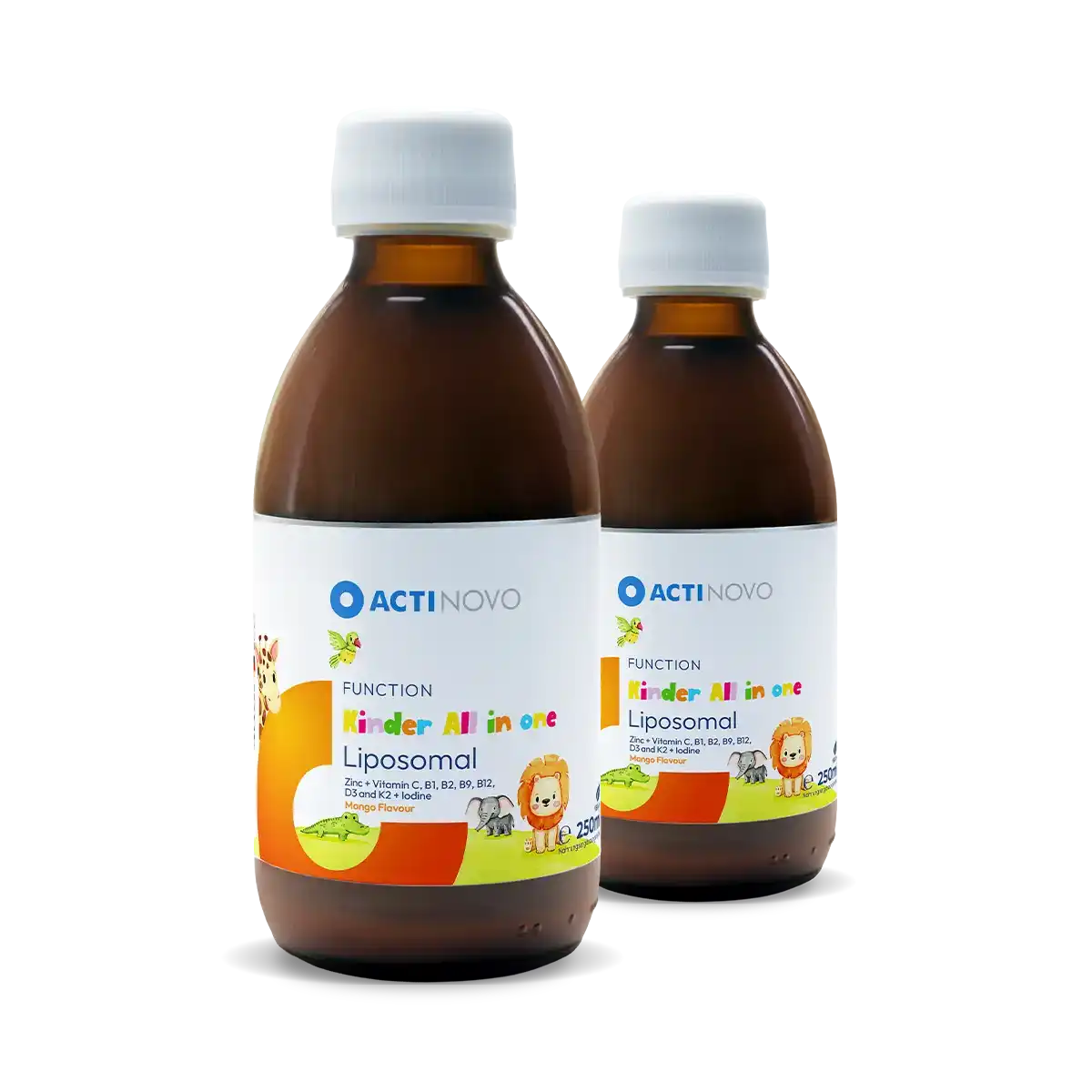 2x liposomiale tutto in uno per bambini | con aroma