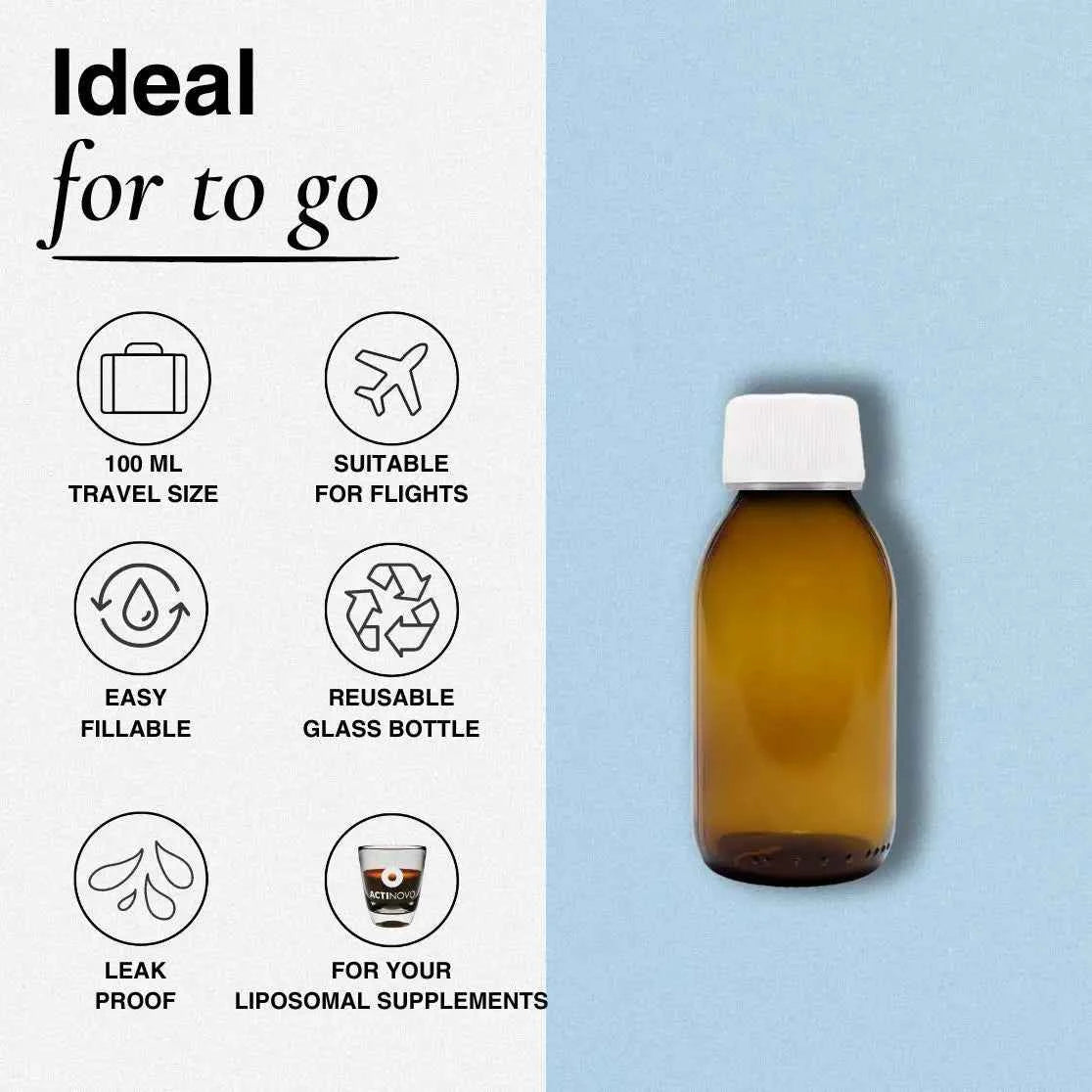 Reiseflasche 100 ml ActiNovo