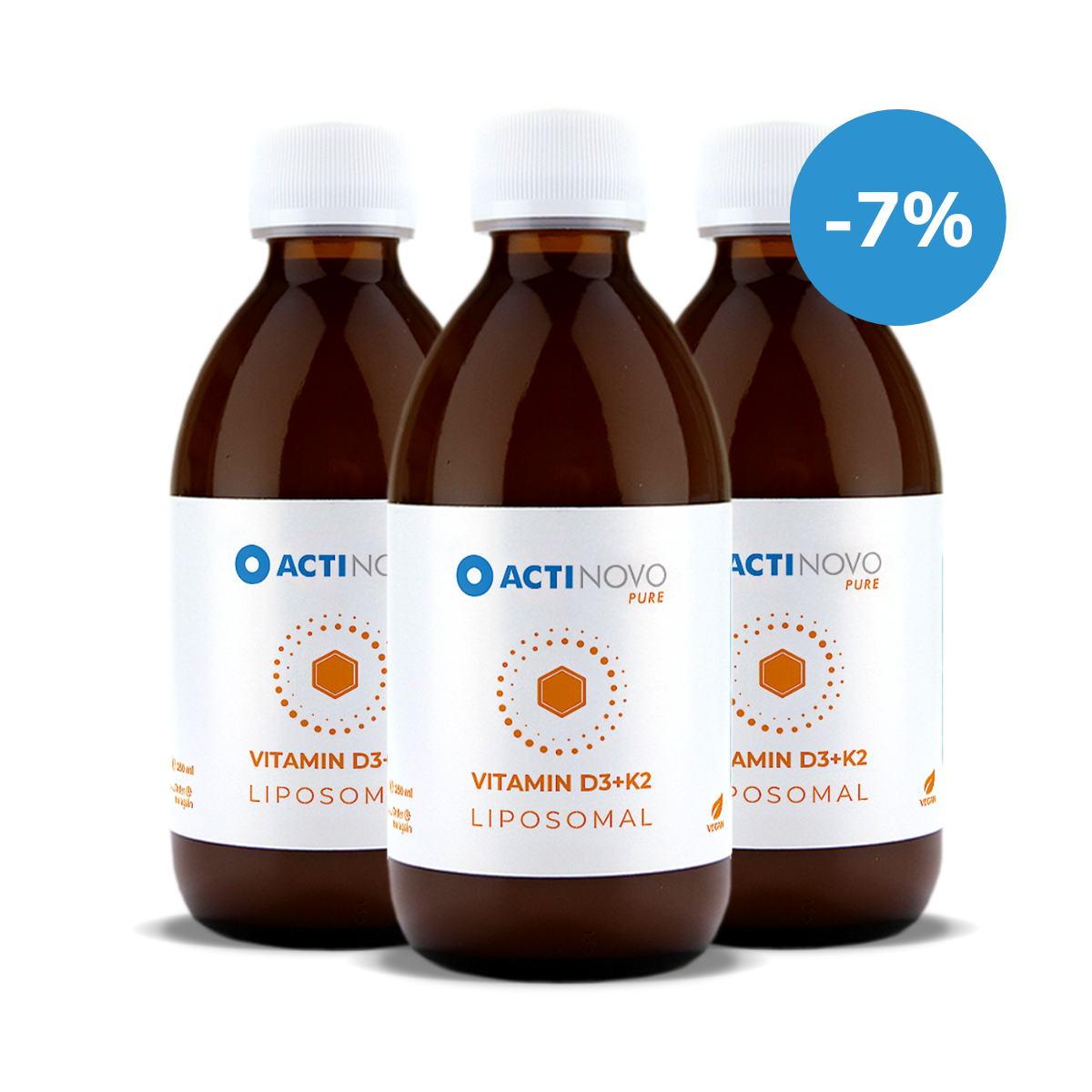 3x vitamina liposomiale D3 + K2