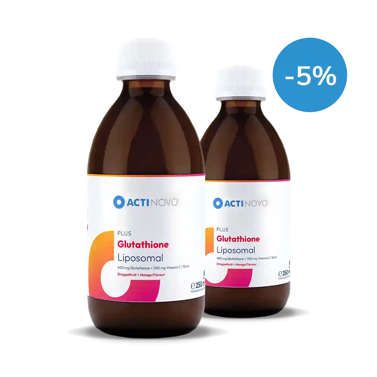 2x Liposomales Glutathion | mit Aroma