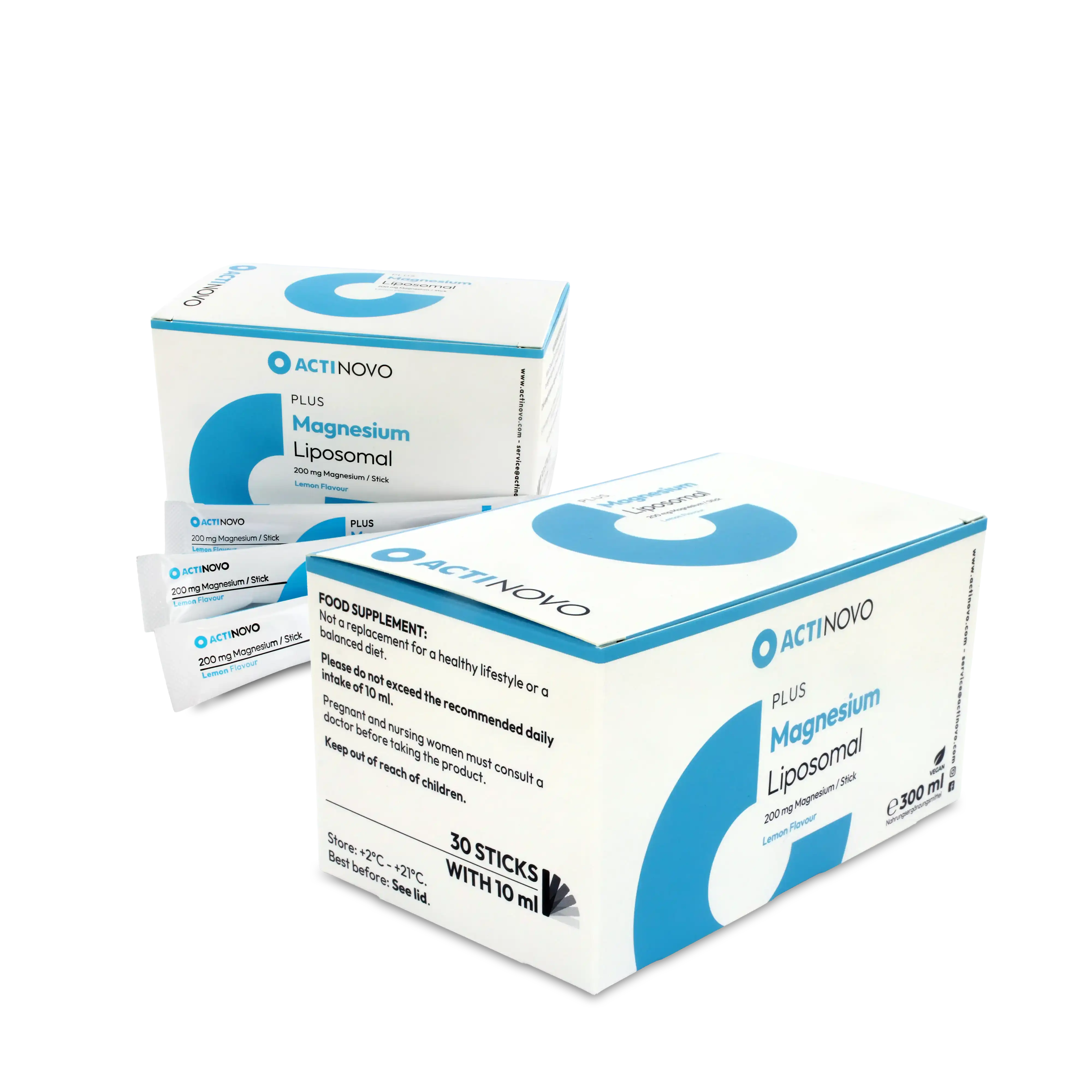 Bastoncini di magnesio liposomiale | Aromatizzati 200