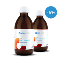 2x Liposomales Zink + Vitamin C | mit Aroma