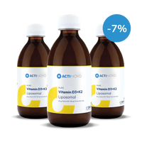 3x Liposomales Vitamin D3 + K2