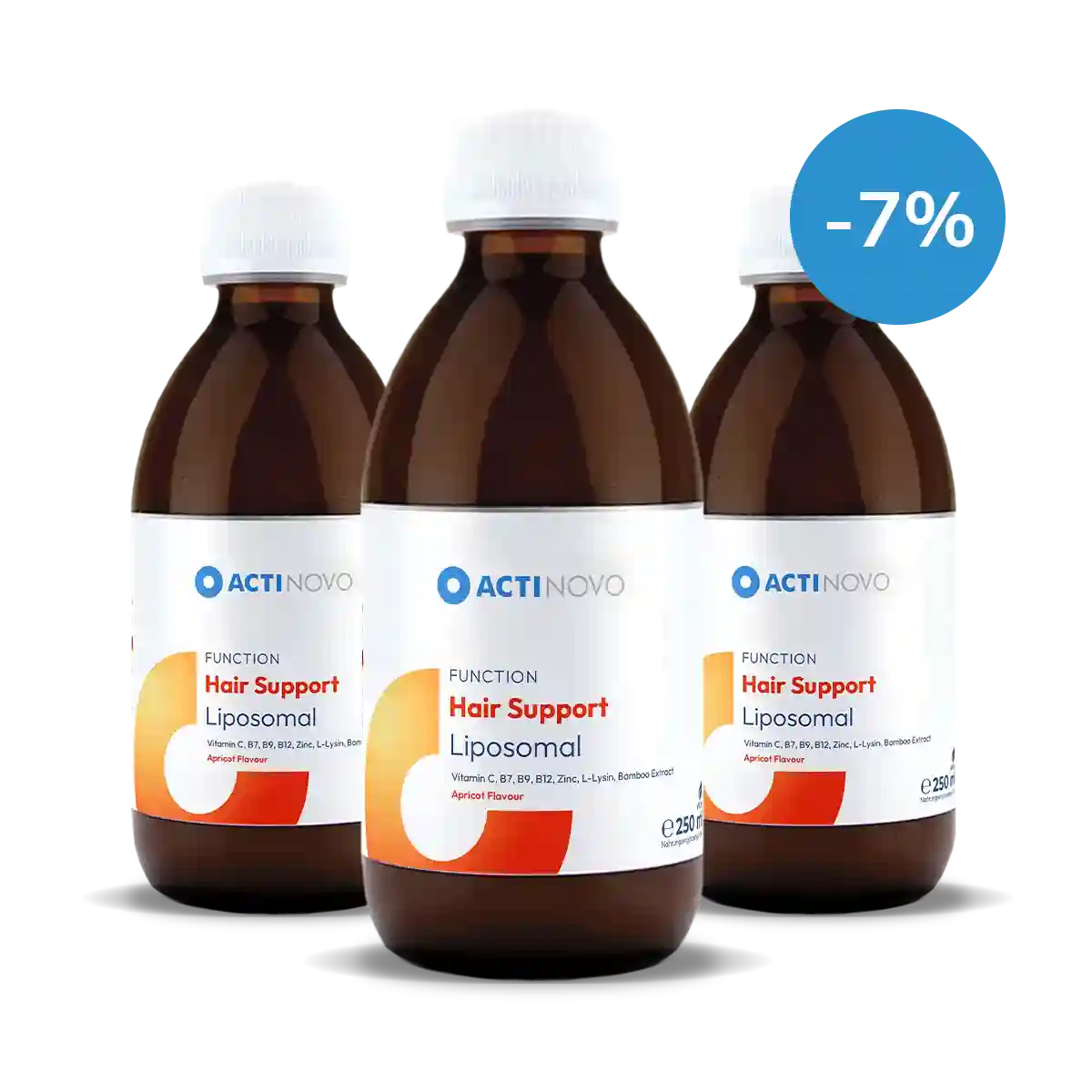 3x Liposomaler Hair Support | mit Aroma