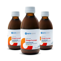 3x Liposomales Omega 3 orange | mit Aroma