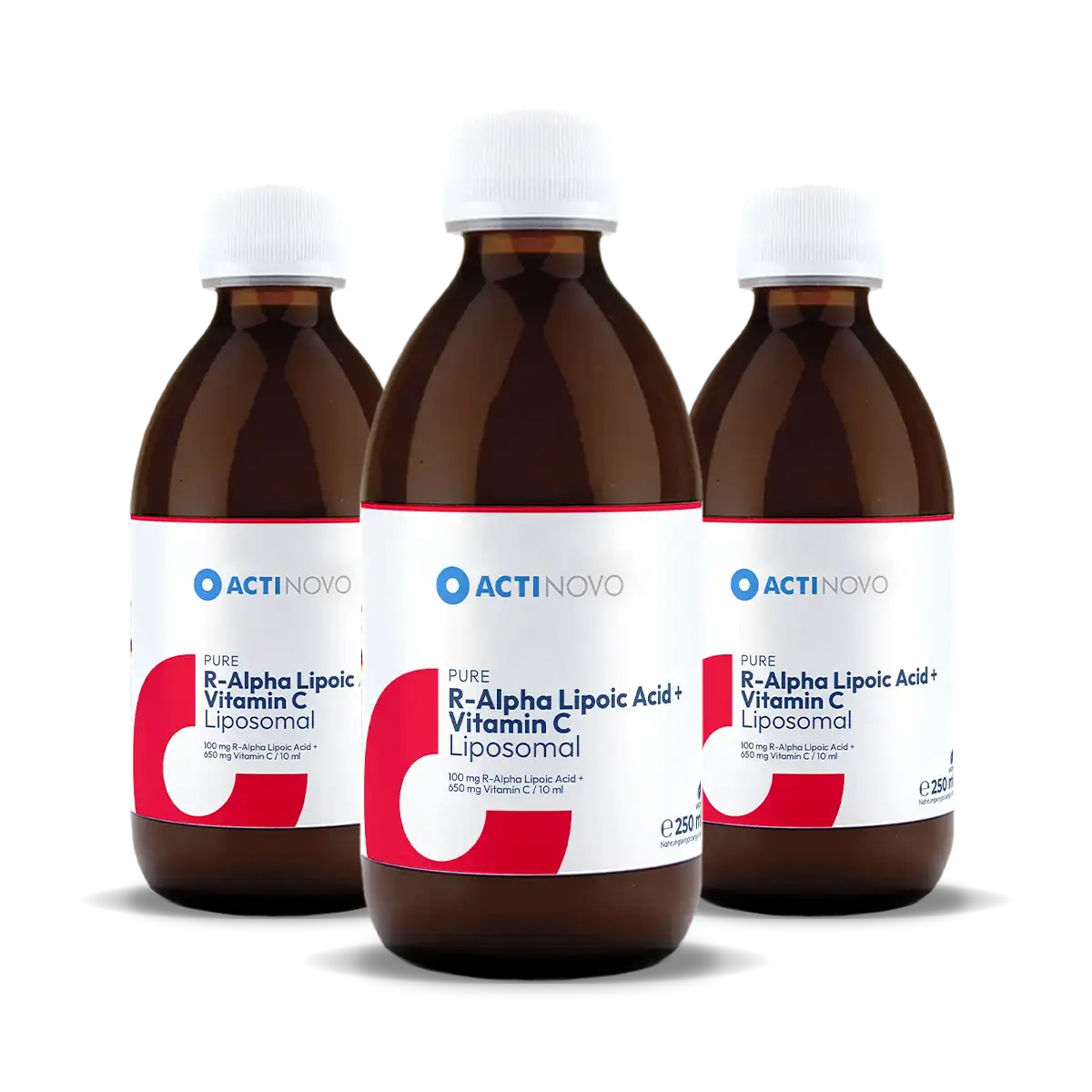 3x Liposomale R-Alpha-Liponsäure + Vitamin C