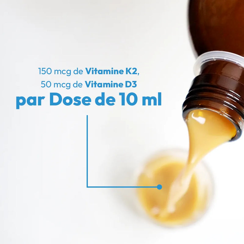 Vitamine D3 + K2 Liposomal 50 150