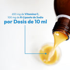 Ácido R-alfa-lipoico + Vitamina C Liposomal 100 650