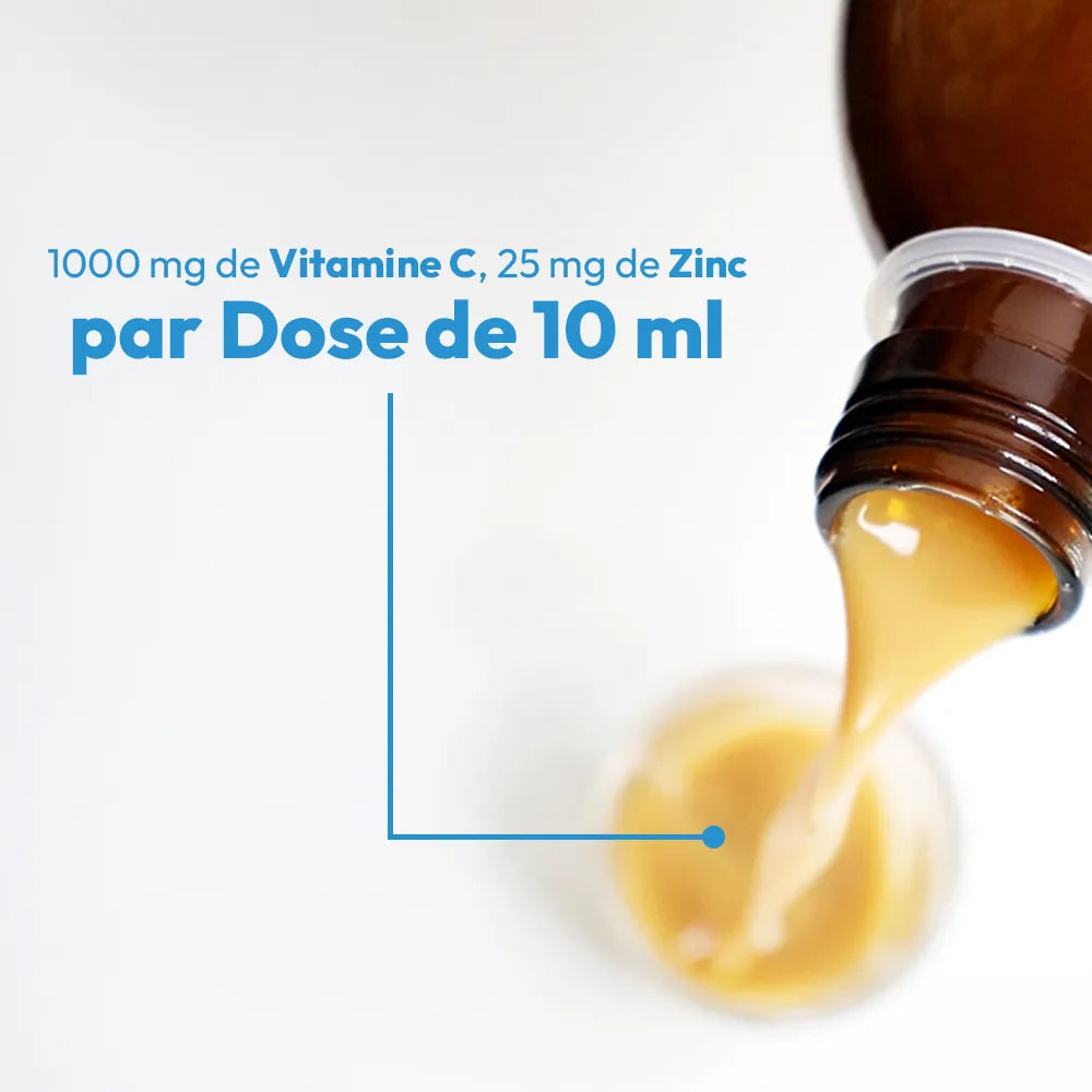 Zinc + Vitamine C Liposomal 25 1000