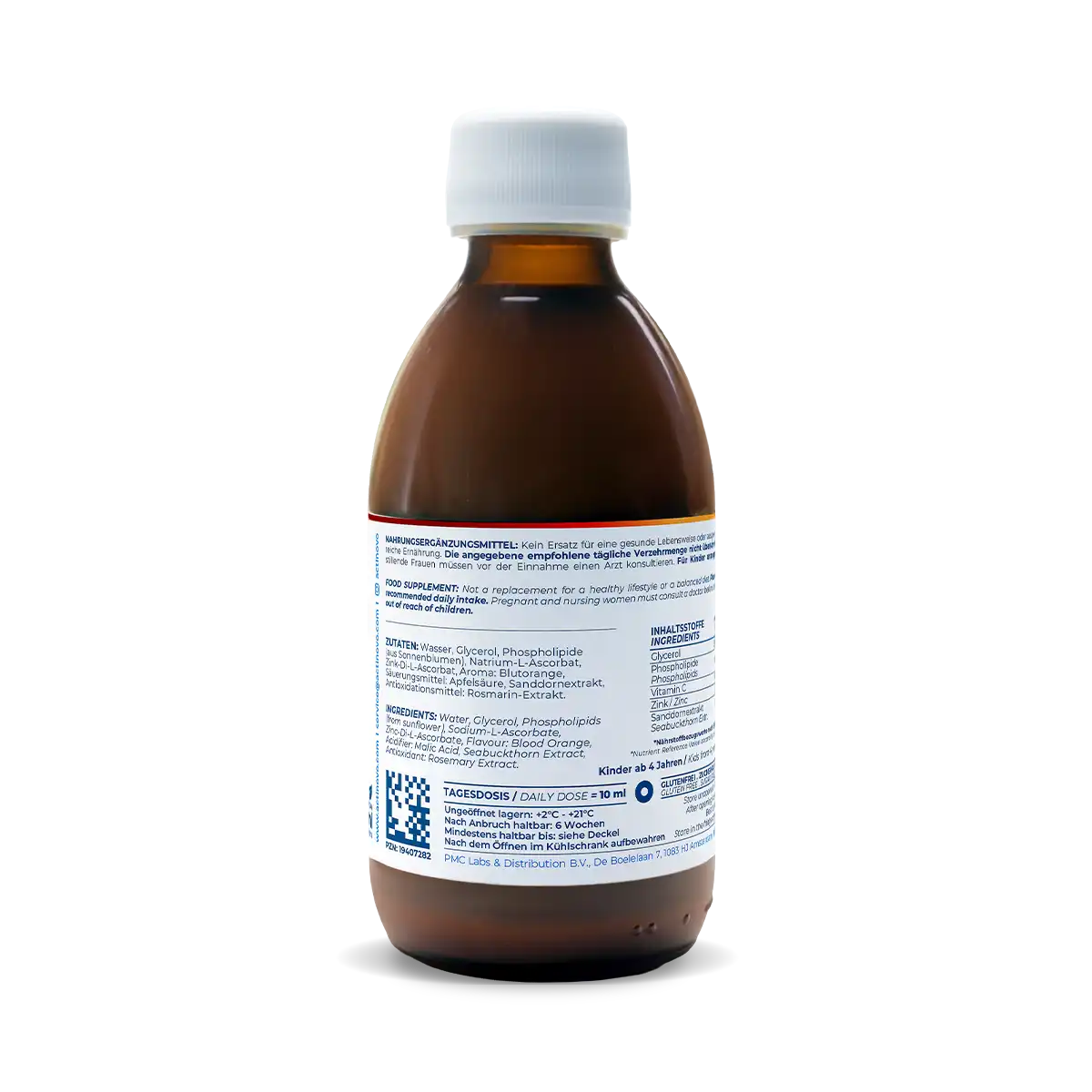 Zinco + vitamina C liposomiale | Aromatizzato 25 1000