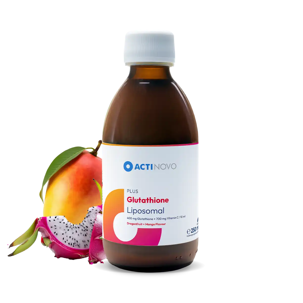 Glutathion Liposomal mit Drachenfrucht & Mango Aroma