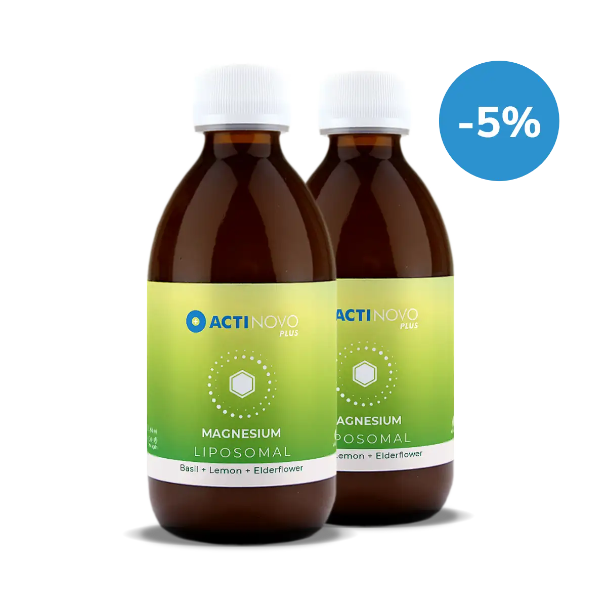 Liposomal Magnesium | Basil, Lemon & Elderflower