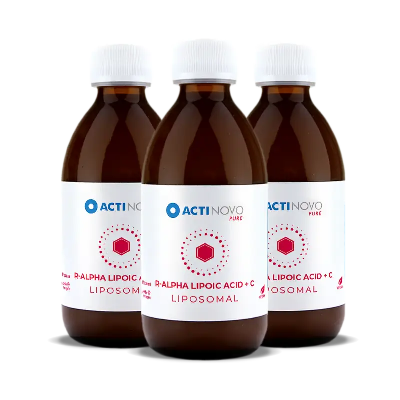 Acido R-alfa lipoico + vitamina C liposomiale