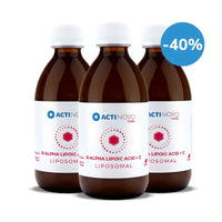 3x acido liposomiale R-alfa lipoico + vitamina C