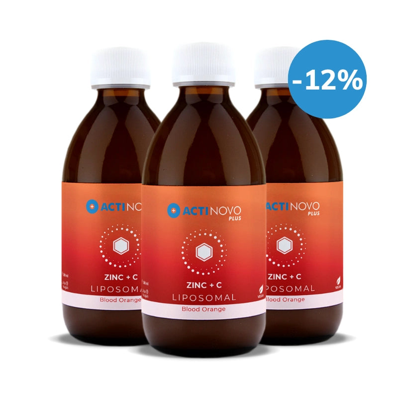 Zinco + vitamina C liposomiale | Aromatizzato 